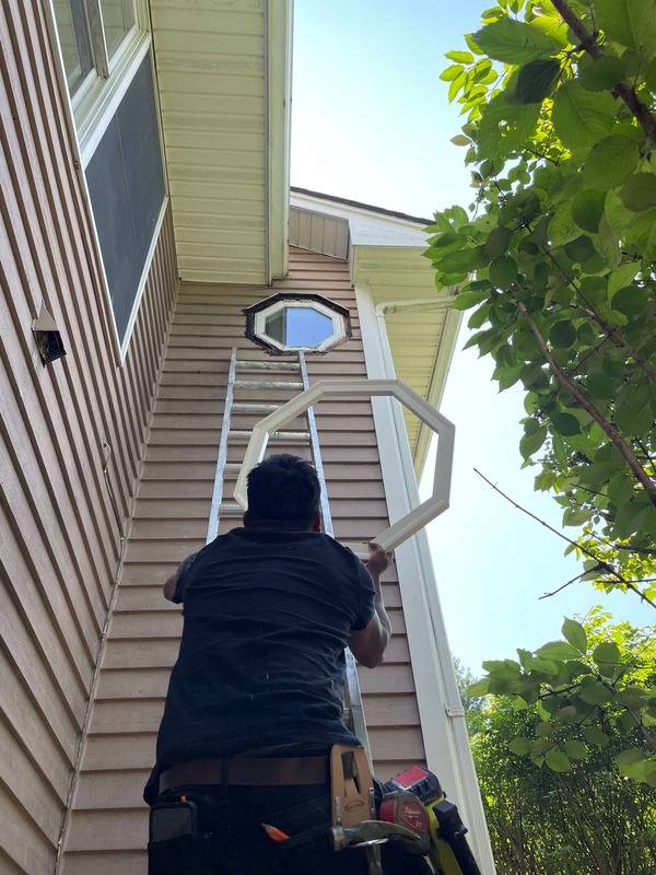 exterior trim installation